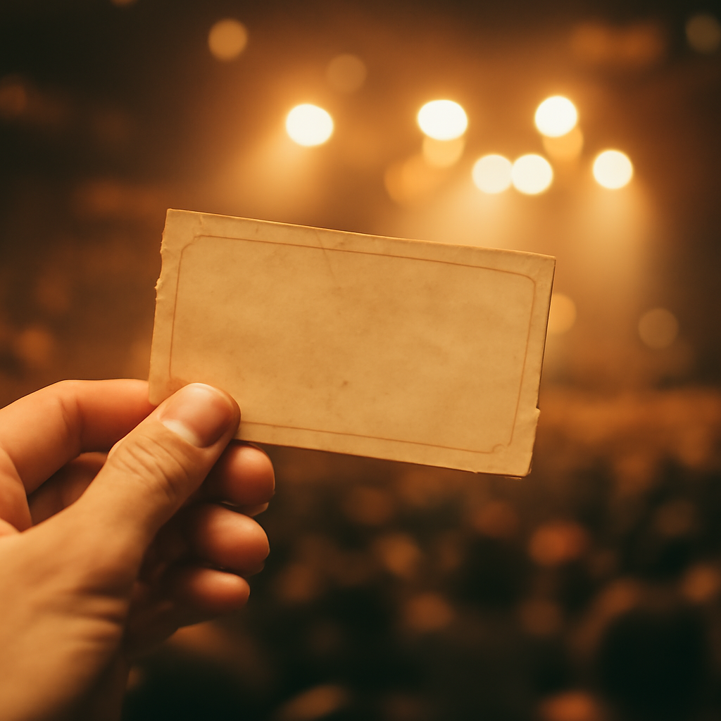 Ingressos físicos como patrimônio afetivo: o que marcas e eventos perdem na era do QR Code